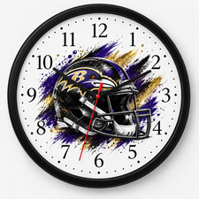 Baltimore Ravens Wall Clock | Family Fan Sports Gift picture