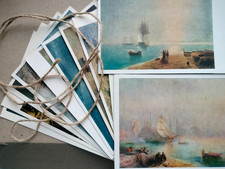 Vintage Aivazovsky Seascape Postcards Set 20 pcs | Nautical Wall Art Inspiration picture