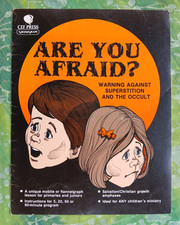 Vintage CEF Press Are You Afraid? Superstition & Occult Warning ~ Satanic Panic picture