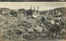 Postcard RPPC Arizona Seligman The Hole 1912 23-1673 picture