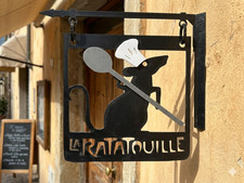 Ratatouille Sign Disney Kitchen Wall Art Remy Chef Decor French Bistro Prop Gift picture