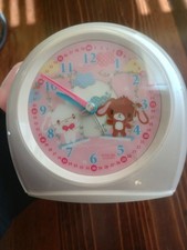 Sugar Bunnies Alarm Clock Sanrio Works Great Excellent Condition HTF picture