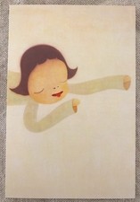 Yoshitomo Nara Postcard, Japan:  Princess of Snooze - Cute girl sleeping picture