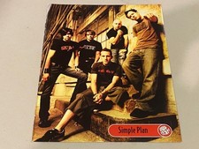 Simple Plan teen magazine pinup rock band building Pop Star t-shirts Pix picture