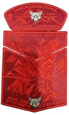 Hawk Mountain Council NOAC 2024 Kittatinny Lodge (Trader) Boy Scouts 5 Patch Lot picture