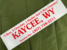 1980s KAYCEE, WYOMING vintage 3