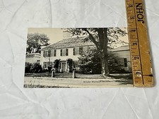 Vintage Wilder Mansion Postcard Bolton,MA Massachusetts Built 1738 Historic Home picture