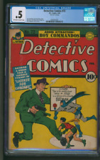 Detective Comics #72 CGC .5 DC Comics 1943 Golden Age Batman picture