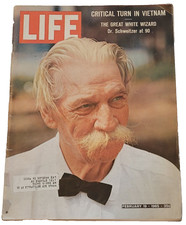 February 19, 1965 LIFE Magazine Schweitzer 2/65 Old ads ad Feb  20  picture