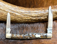 Winchester, Trademark, Made in USA., 2869 Gunstock Pattern Knife, 3 11/16
