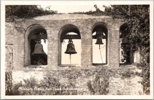 c1940s Mission San Juan Capistrano, CA Real Photo RPPC Postcard 