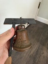San Gabriel Mission Bell 3 in. Replica Fecit Benitus A Recibus 1830 California picture