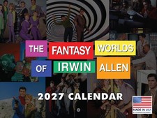 The Fantasy Worlds of Irwin Allen Calendar 2027 American Made In The USA picture
