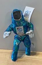 Intel Pentium II Space Man Bunny People Teal Metallic Plush  90s NWT 1997 picture