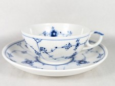 Royal Copenhagen Blue Fluted Plain Cup & Saucer 5963322 picture