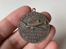 Rare Lockheed Aircraft Corporation Challenge Coin Pendant Airplane Medal picture