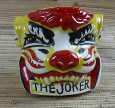 Munktiki The Joker  Tiki Mug 2 Sided McMenamin's Tarot Tiki  Series #1 picture