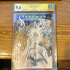 Sandman Universe #1 (2018) CGC 9.6 SS David Mack Variant Cover Signed picture