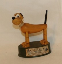 Vintage PLUTO Dog Disney Push Button Maxi Puppet Toy Kohner Hong Kong picture