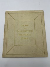 Early Haynes Souvenir Book of Yellowstone National Park Vintage Gems Brochure picture
