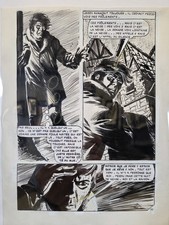 Hallucinations: Abandon All Hope Original Comic Art 1973 🔥🔥🔥 Horror Published picture
