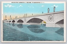 Arlington Memorial Bridge Washington DC Postcard c. 1920s B.S. Reynolds picture