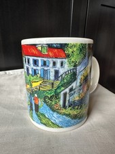 Vintage Chaleur Van Gogh Stairway at Auvers Coffee Mug D Burrows Impressionist picture
