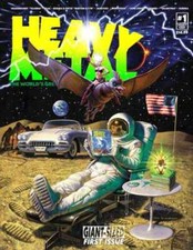 Heavy Metal Magazine #1 Cover A Hildebrandt First Print 2025 picture
