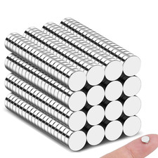 Small Neodymium Magnets 6x2mm Rare Earth Strong Round Coated for Crafts picture
