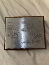 Mack Tools wood box - hammered aluminum Wendell August Bulldog Advertising picture
