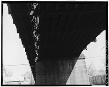 Photo:Sedalia Missouri 1900s Washington Avenue Bridge Substructure Walkway picture