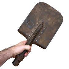 1989 Old Vintage Soviet Military Soldier's Hand Shovel / Made in USSR / USED. picture