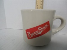 Vintage Burma Shave Barber's Shaving Mug / Coffee Mug / Tea Cup 9 oz picture