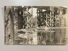 1910s Terry Montana Powder River Railroad Trestle Bridge Neighborhood Kids RPPC picture