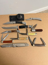Vintage knife lot of 10 picture