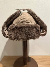 Original Korean War Chinese Communist Army PLA / PVA Ushanka Winter Hat Salty picture