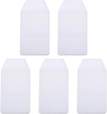 5Pcs White Pocket Protector for Hospital Office Pen Leaks, PVC Pocket Protectors picture
