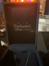 Enchanted Disney s925 Jewelry Necklace, Ring, and ear ring Set diamond cluster picture