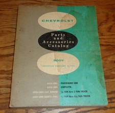Original 1933 - 1961 Chevrolet Car & Truck Body Parts and Accessories Catalog picture