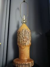 Hickory Log Lamp. 30