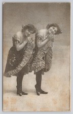 Showgirls in Dress Costumes Vaudeville Dayton OH 1907 Antique Postcard UDB picture