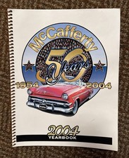 Vintage McCafferty’s Automotive 50 Years 1954-2004 Spiral Commemorative Yearbook picture