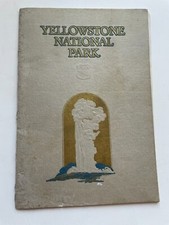 1926 Yellowstone National Park Picture Book - Geyserland by Union Pacific Railro picture