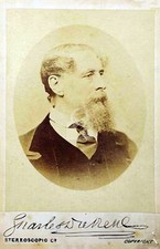 Charles Dickens Signed Autograph RPPC Photo Postcard COPY picture