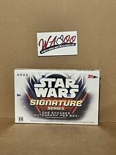 2022 Topps Star Wars Signature Series Factory Sealed Case Fresh Hobby Box picture