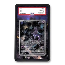 Shadow Mewtwo SVP 052 Black Star Promo Custom Extended Art Display Case picture