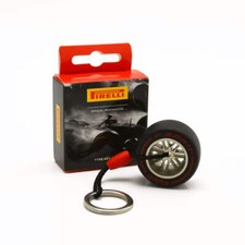 Pirelli Super Soft Tire Keychain Red picture