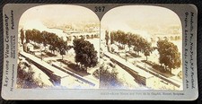Namur Belgium River Meuse Stereoview Keystone View Co. 1914 Europe picture