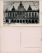 Postcard Bremen City Hall 1920 picture