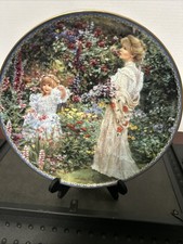 Sandra Kuck Wings Of Love Reco Collector Plate 1998 Mothers Day Bradex picture
